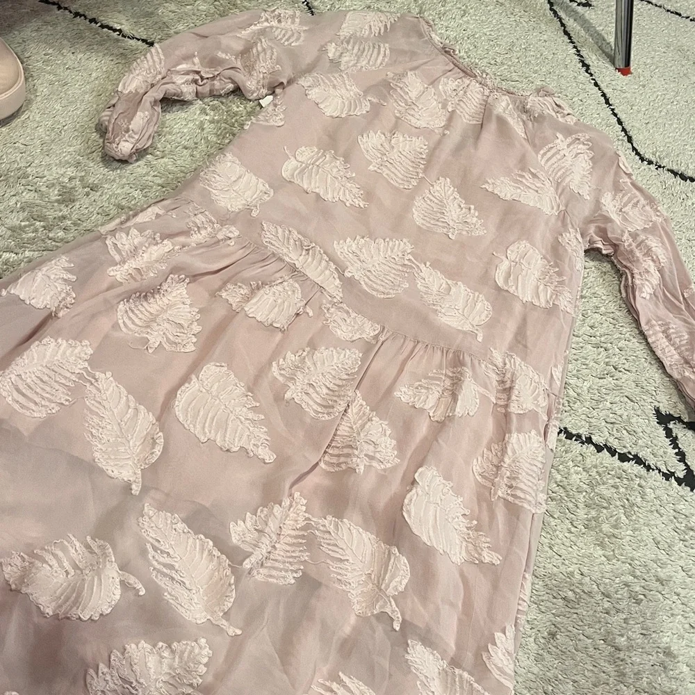 Wilfred Blush Pink Ruffled Dress s - Picture 5 of 6
